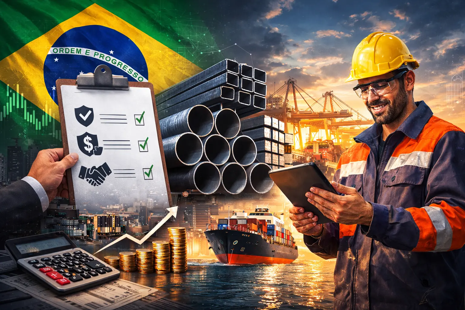 Como comprar aço no Brasil com segurança, melhor preço e fornecedores confiáveis