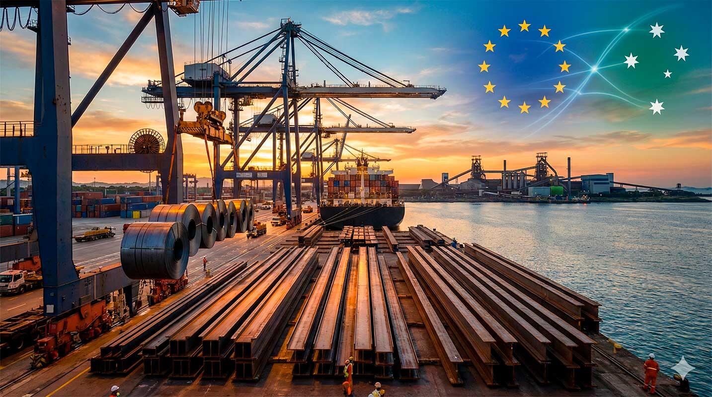 Como o Acordo Mercosul-União Europeia Afeta o Mercado de Aço no Brasil