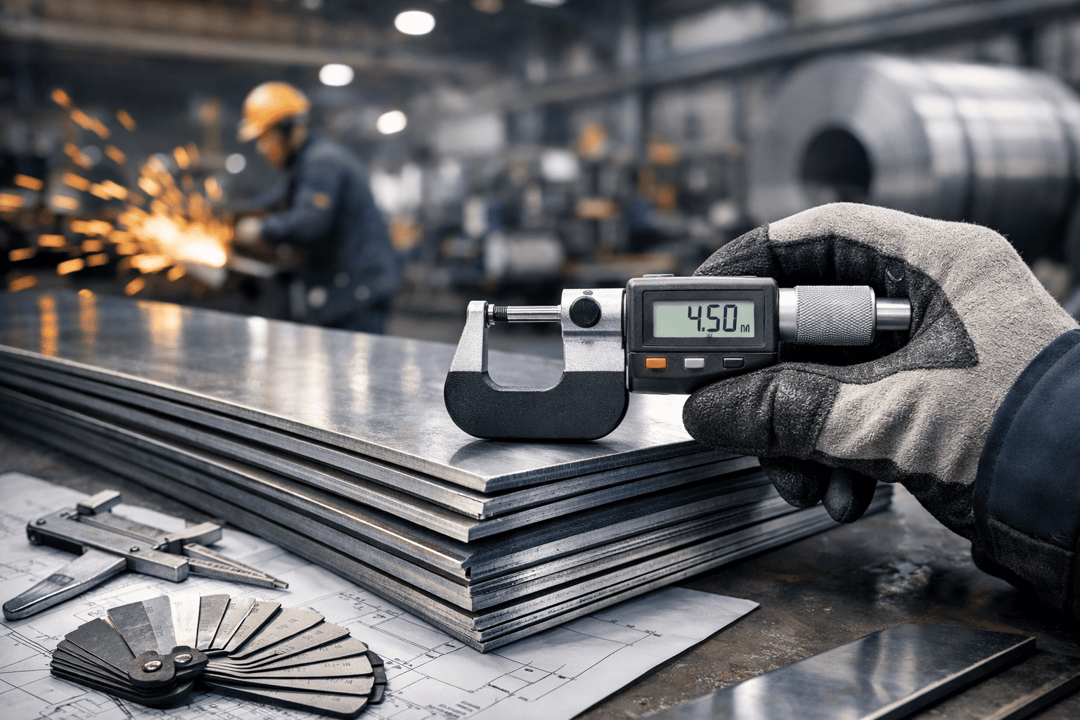 Como escolher espessura ideal do aço na indústria