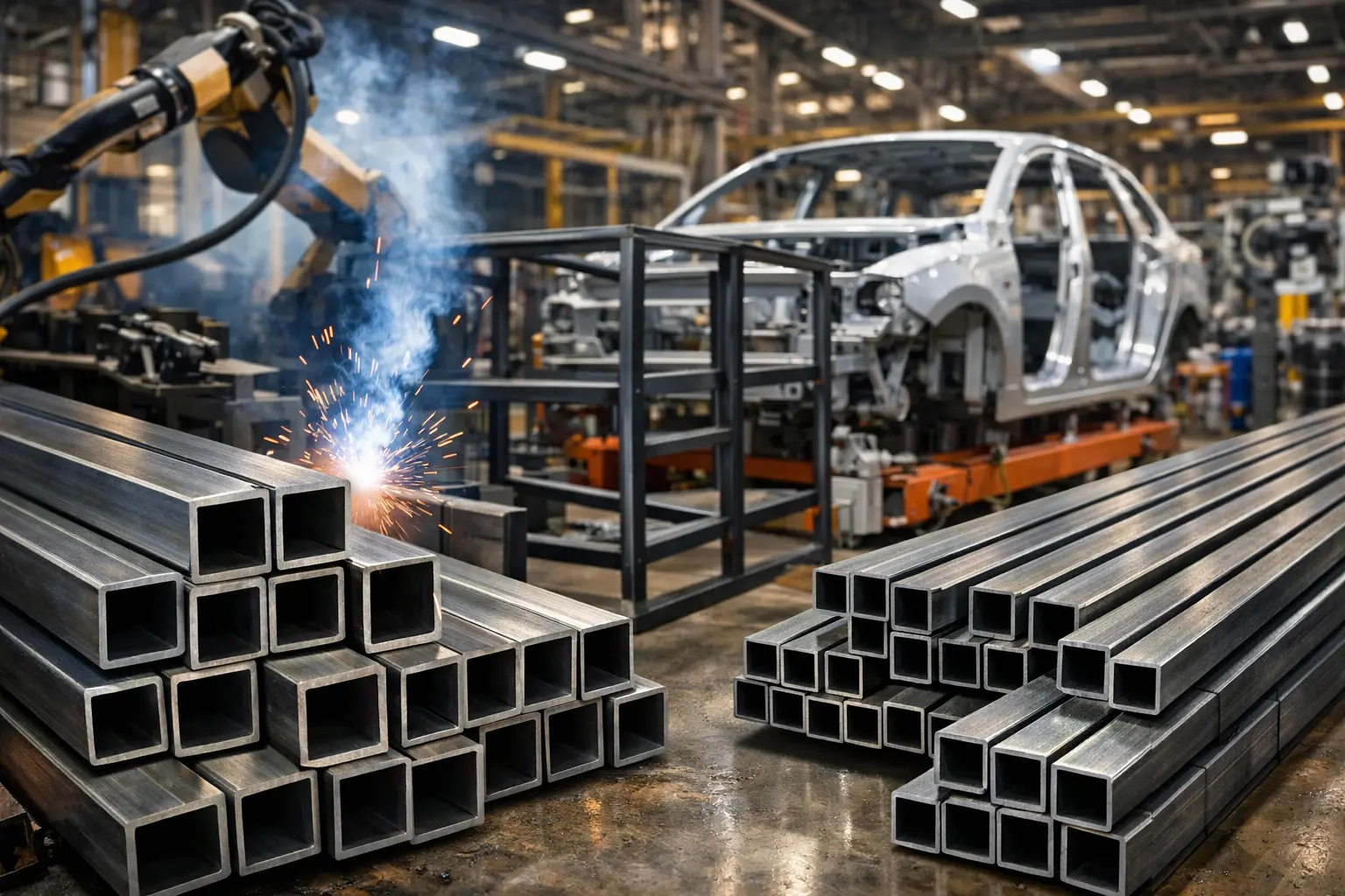 Tubo metalon: aplicações e vantagens industriais no Brasil